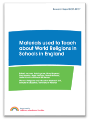 Materials used to Teach about World Religions in Schools in England